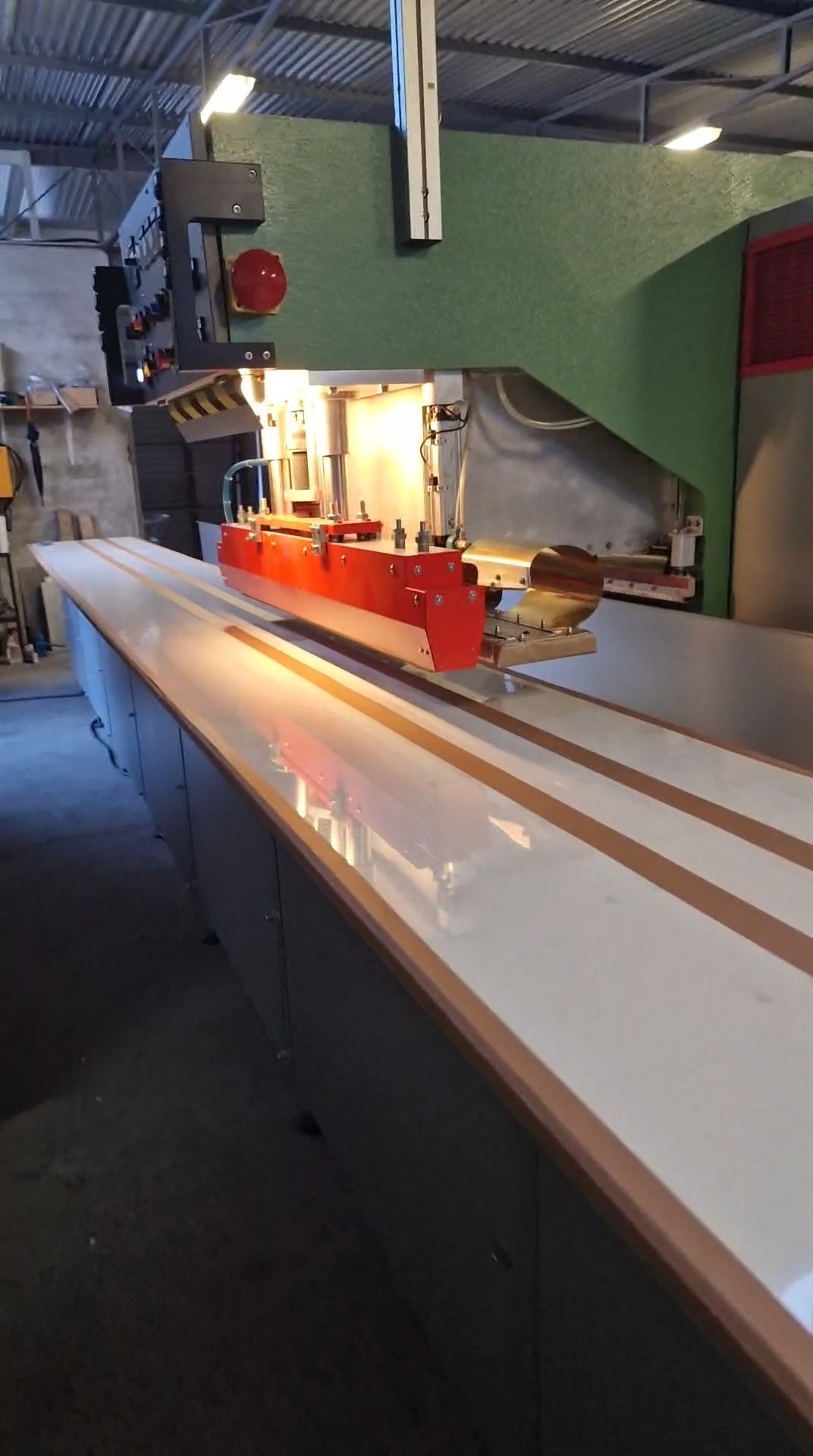 Maquina de alta frequência de carril 20 KW