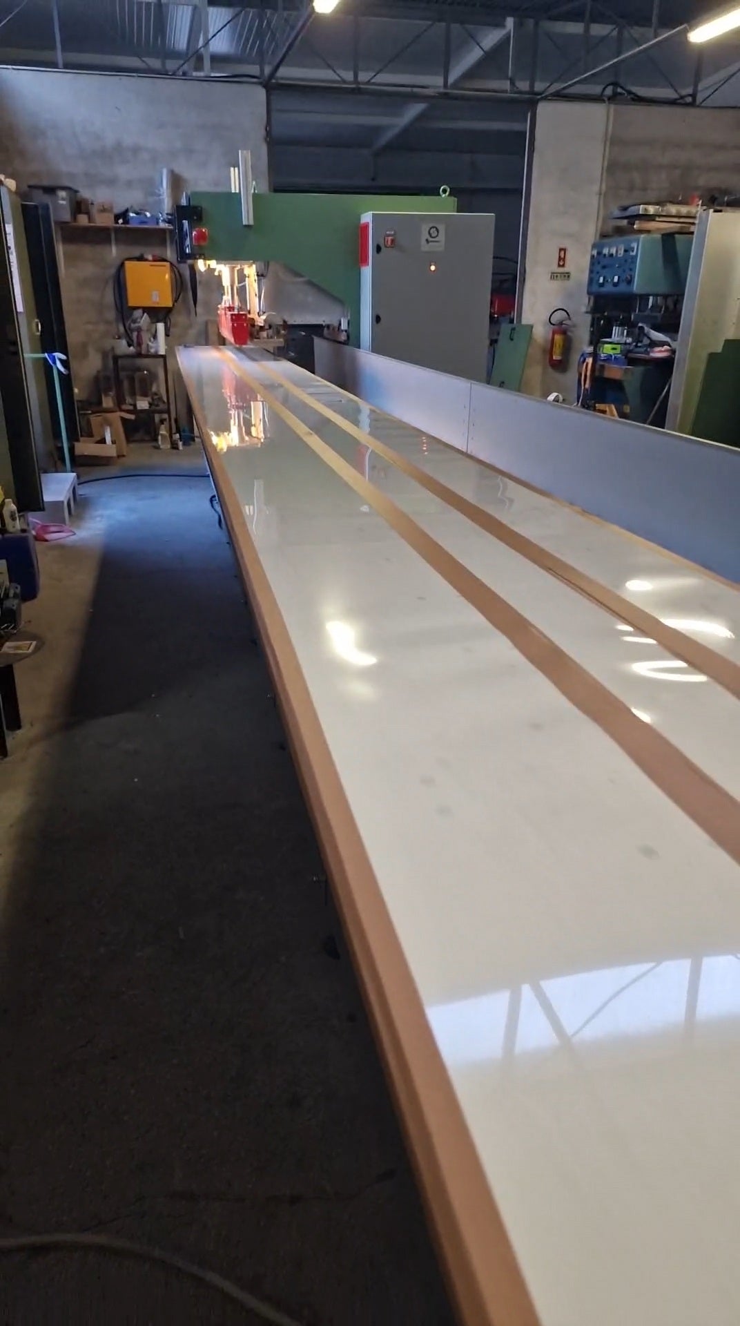 Maquina de alta frequência de carril 20 KW